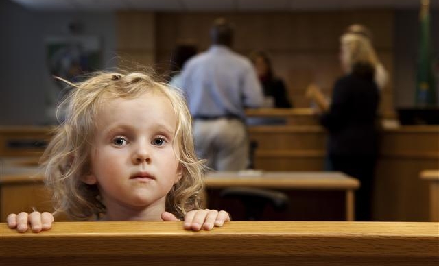 child in court